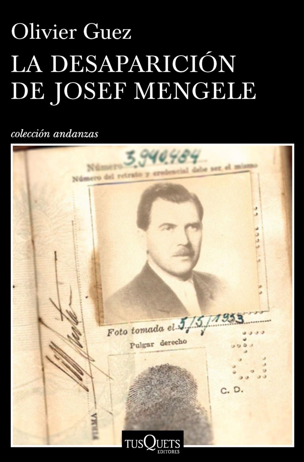 Big bigCover of La desaparición de Josef Mengele