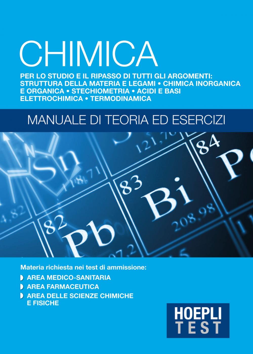 Big bigCover of Chimica - Manuale di teoria ed esercizi