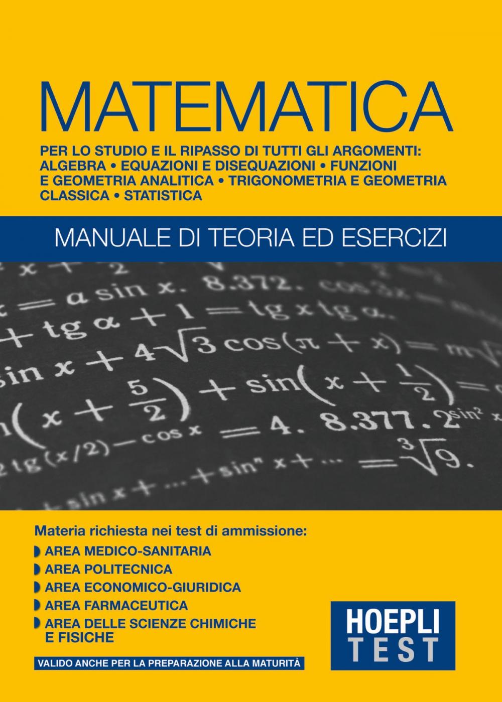 Big bigCover of Matematica - Manuale di teoria ed esercizi