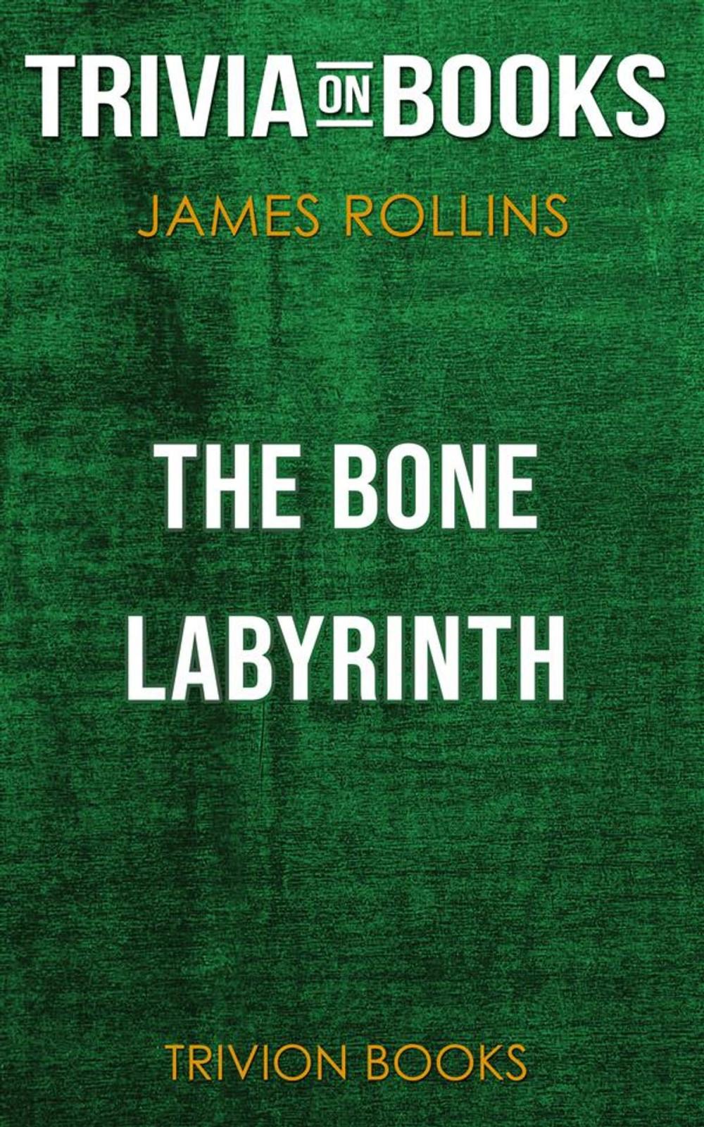 Big bigCover of The Bone Labyrinth by James Rollins (Trivia-On-Books)