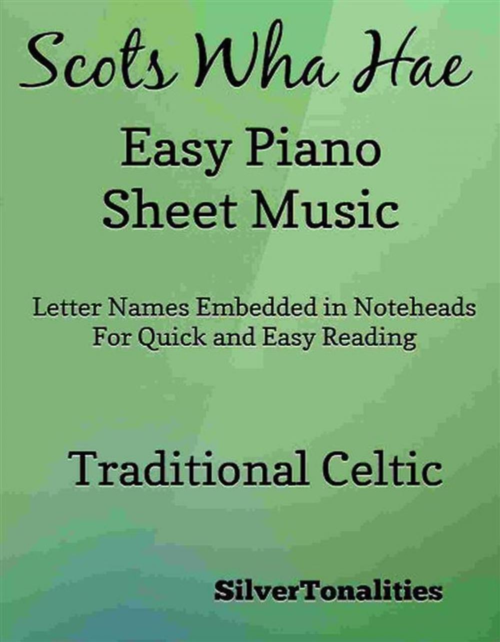 Big bigCover of Scots Wha Hae Easy Piano Sheet Music