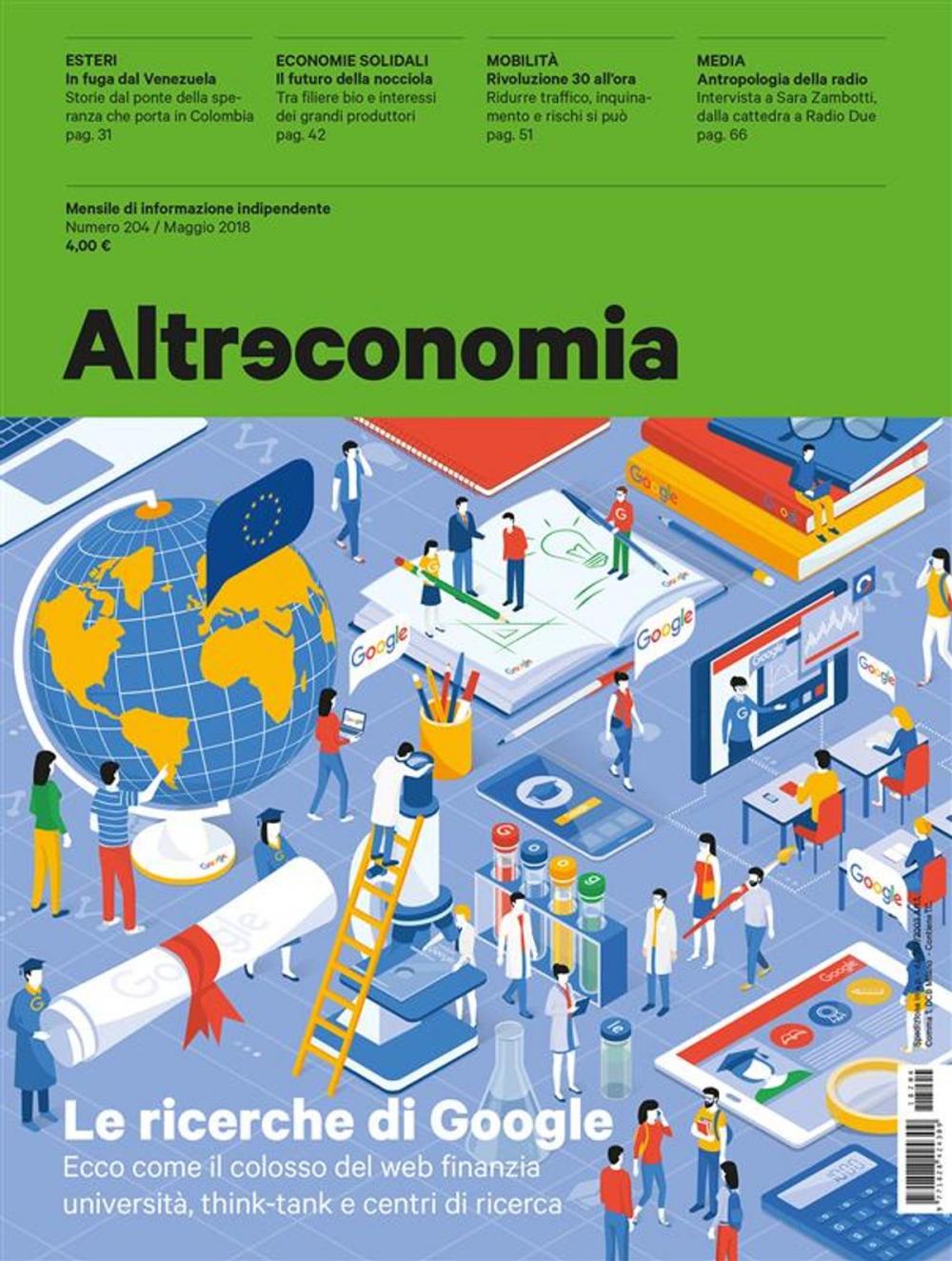 Big bigCover of Altreconomia 204 - Maggio 2018