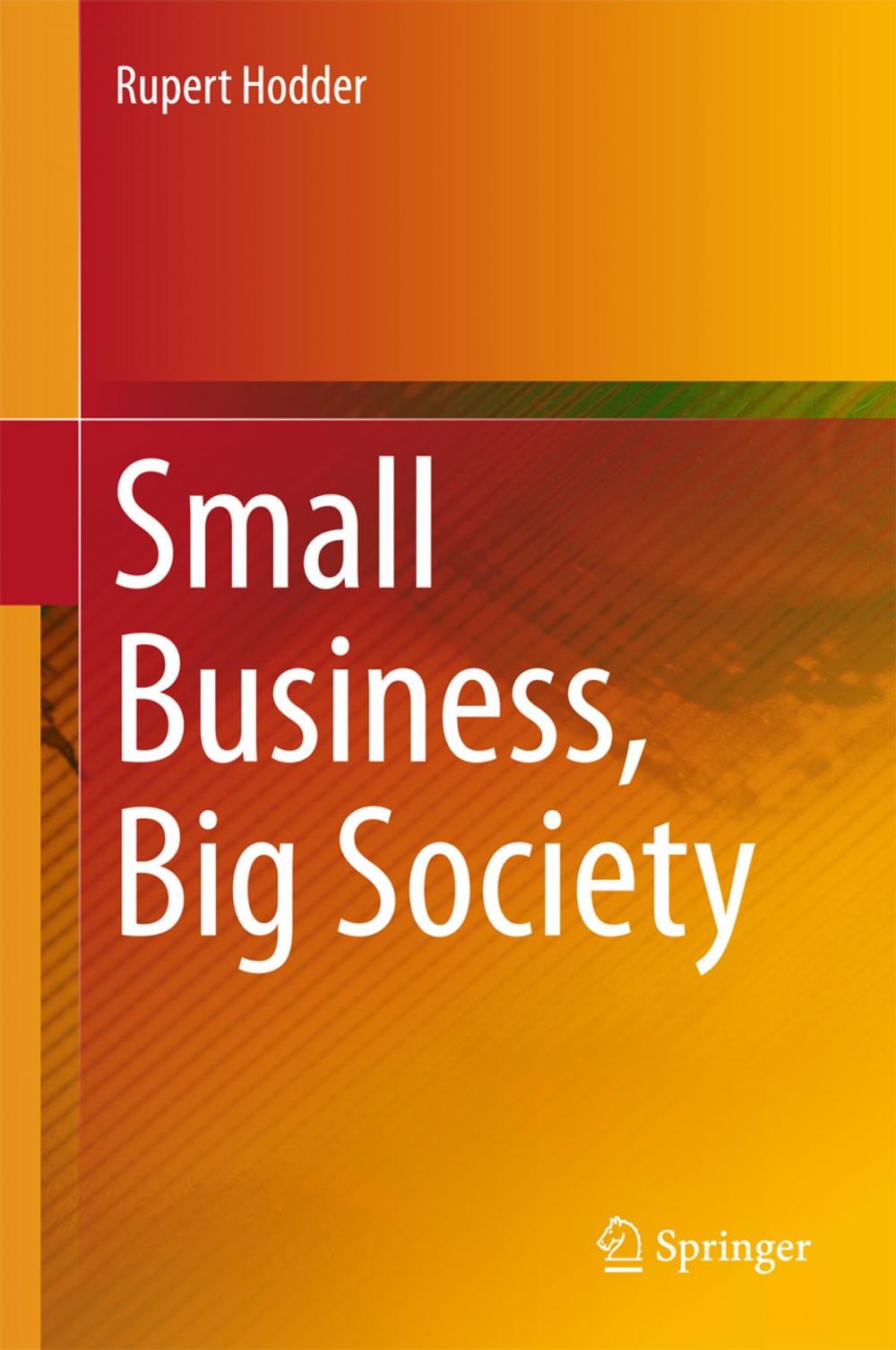 Big bigCover of Small Business, Big Society