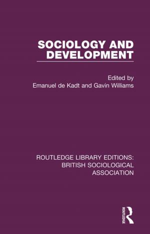 Cover of the book Sociology and Development by Shizuhiko Nishisato