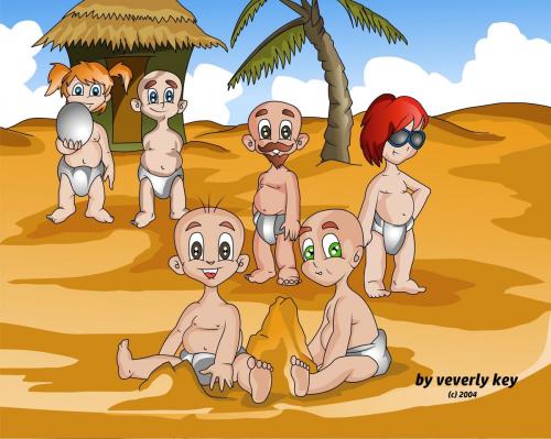 Cover of the book The Land Of The Belly Babiez by Veverly  key, Veverly Key