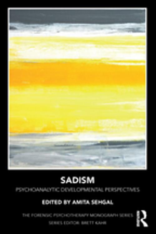 Cover of the book Sadism by , Taylor and Francis