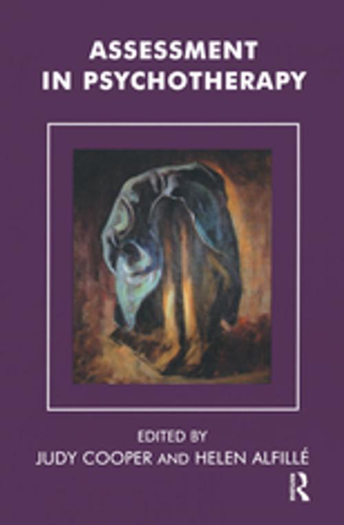 Cover of the book Assessment in Psychotherapy by , Taylor and Francis