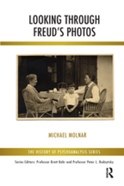 Cover of the book Looking Through Freud's Photos by Michael Molnar, Taylor and Francis