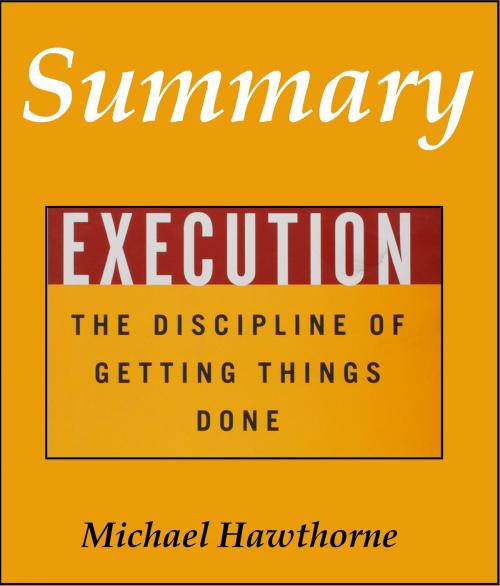 Cover of the book Summary: EXECUTION by Michael Hawthorne, PartridgePublishers