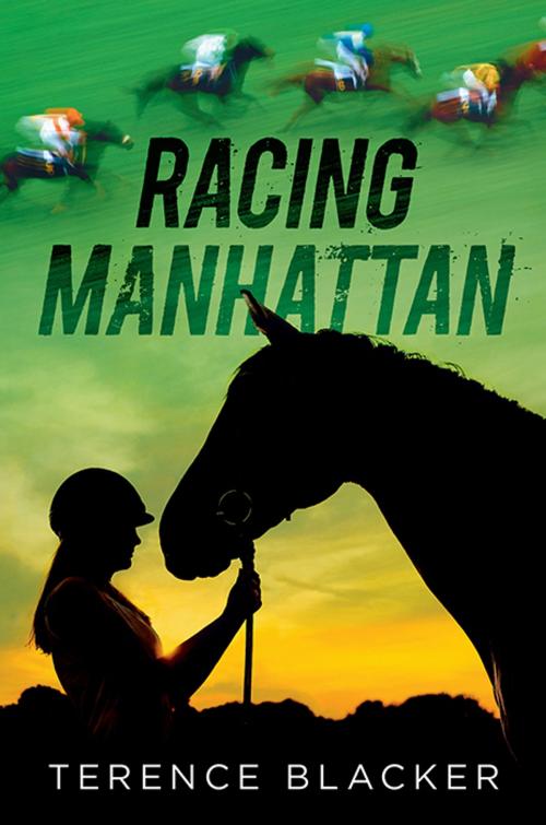 Cover of the book Racing Manhattan by Terence Blacker, Candlewick Press