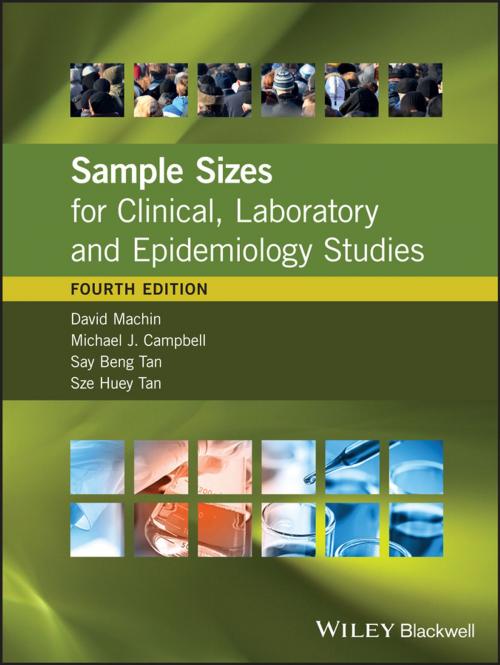 Cover of the book Sample Sizes for Clinical, Laboratory and Epidemiology Studies by David Machin, Michael J. Campbell, Say Beng Tan, Sze Huey Tan, Wiley