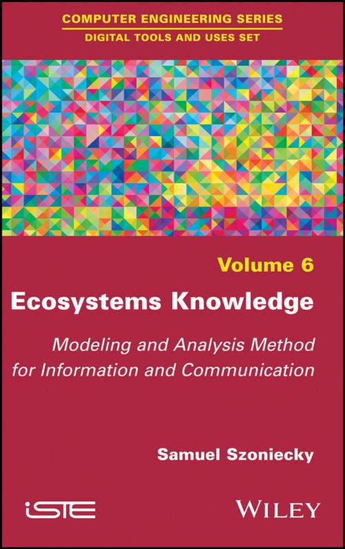 Cover of the book Ecosystems Knowledge by Samuel Szoniecky, Wiley