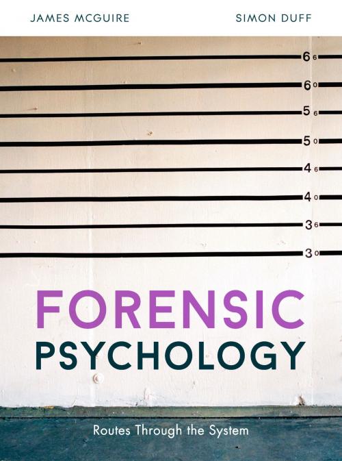 Cover of the book Forensic Psychology by James McGuire, Simon Duff, Macmillan Education UK