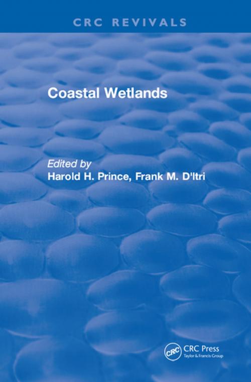 Cover of the book Coastal Wetlands by Harold H. Prince, CRC Press