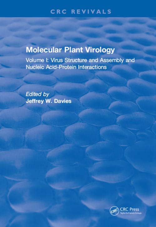 Cover of the book Molecular Plant Virology by Davis, CRC Press