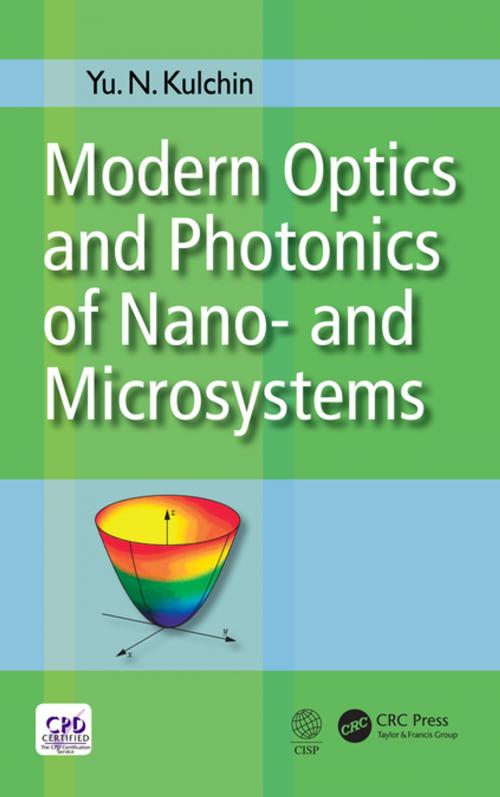 Cover of the book Modern Optics and Photonics of Nano- and Microsystems by Yu. N. Kulchin, CRC Press