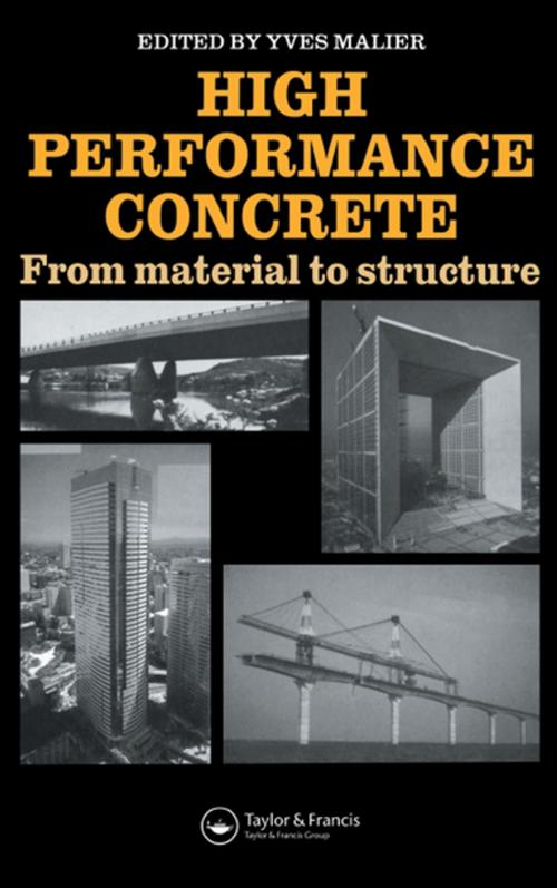 Cover of the book High Performance Concrete by , CRC Press