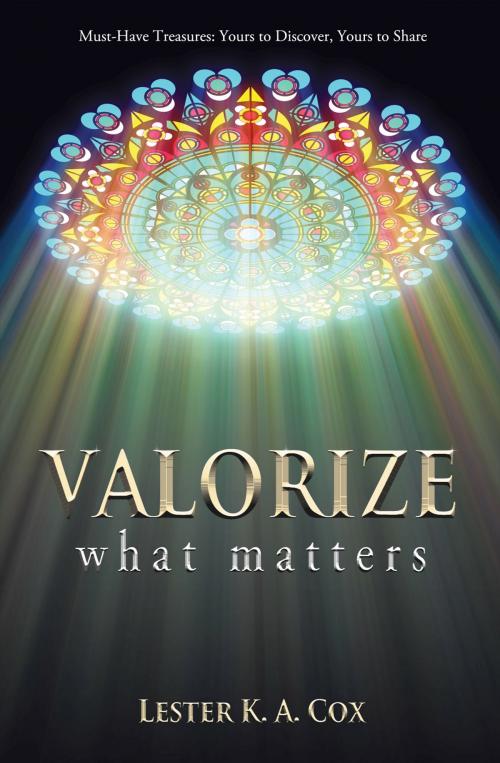 Cover of the book Valorize What Matters by Lester K. A. Cox, Essence Publishing