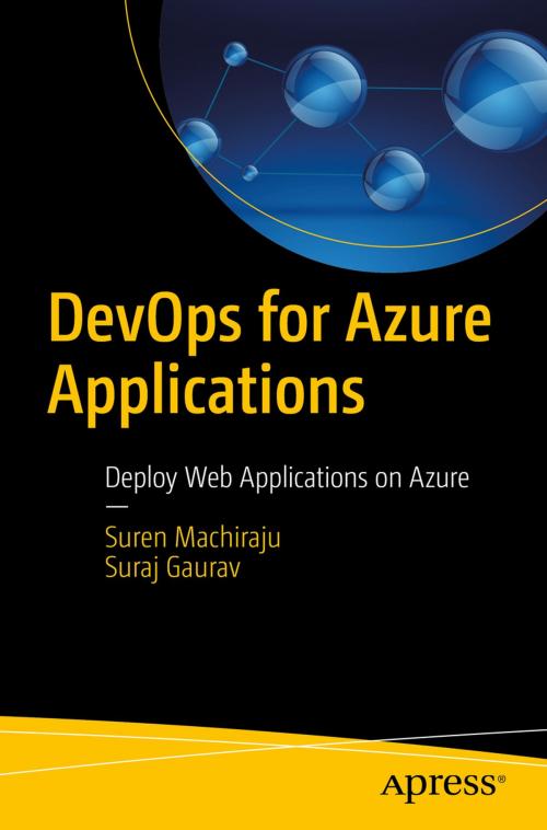 Cover of the book DevOps for Azure Applications by Suren Machiraju, Suraj Gaurav, Apress