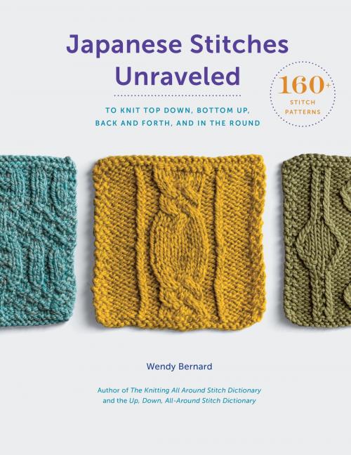 Cover of the book Japanese Stitches Unraveled by Wendy Bernard, ABRAMS