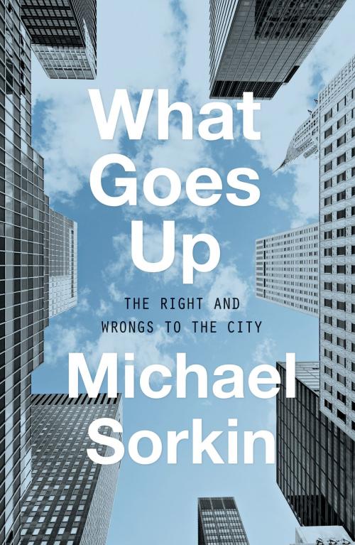 Cover of the book What Goes Up by Michael Sorkin, Verso Books