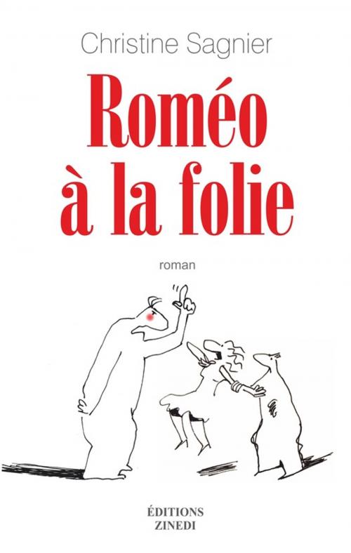 Cover of the book Roméo à la folie by Christine Sagnier, Zinedi