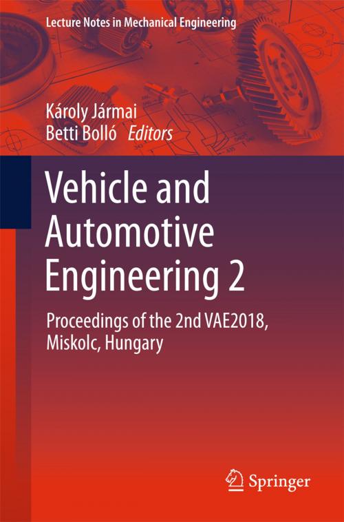 Cover of the book Vehicle and Automotive Engineering 2 by , Springer International Publishing