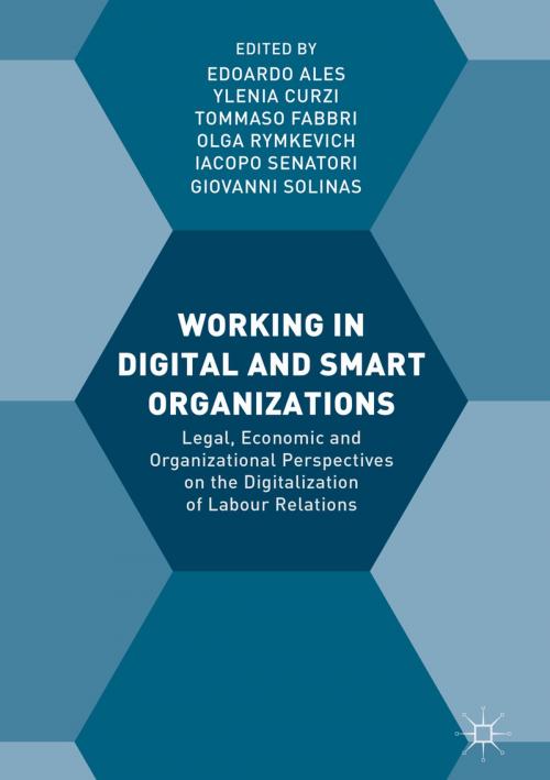 Cover of the book Working in Digital and Smart Organizations by , Springer International Publishing