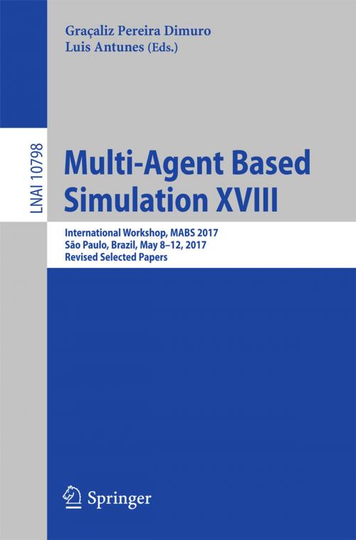 Cover of the book Multi-Agent Based Simulation XVIII by , Springer International Publishing