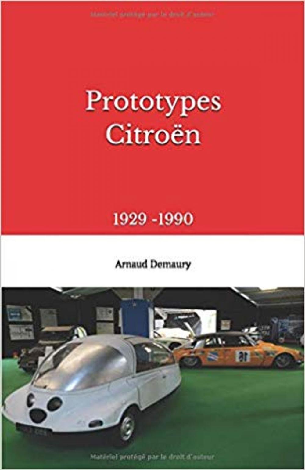 Big bigCover of Prototypes Citroën