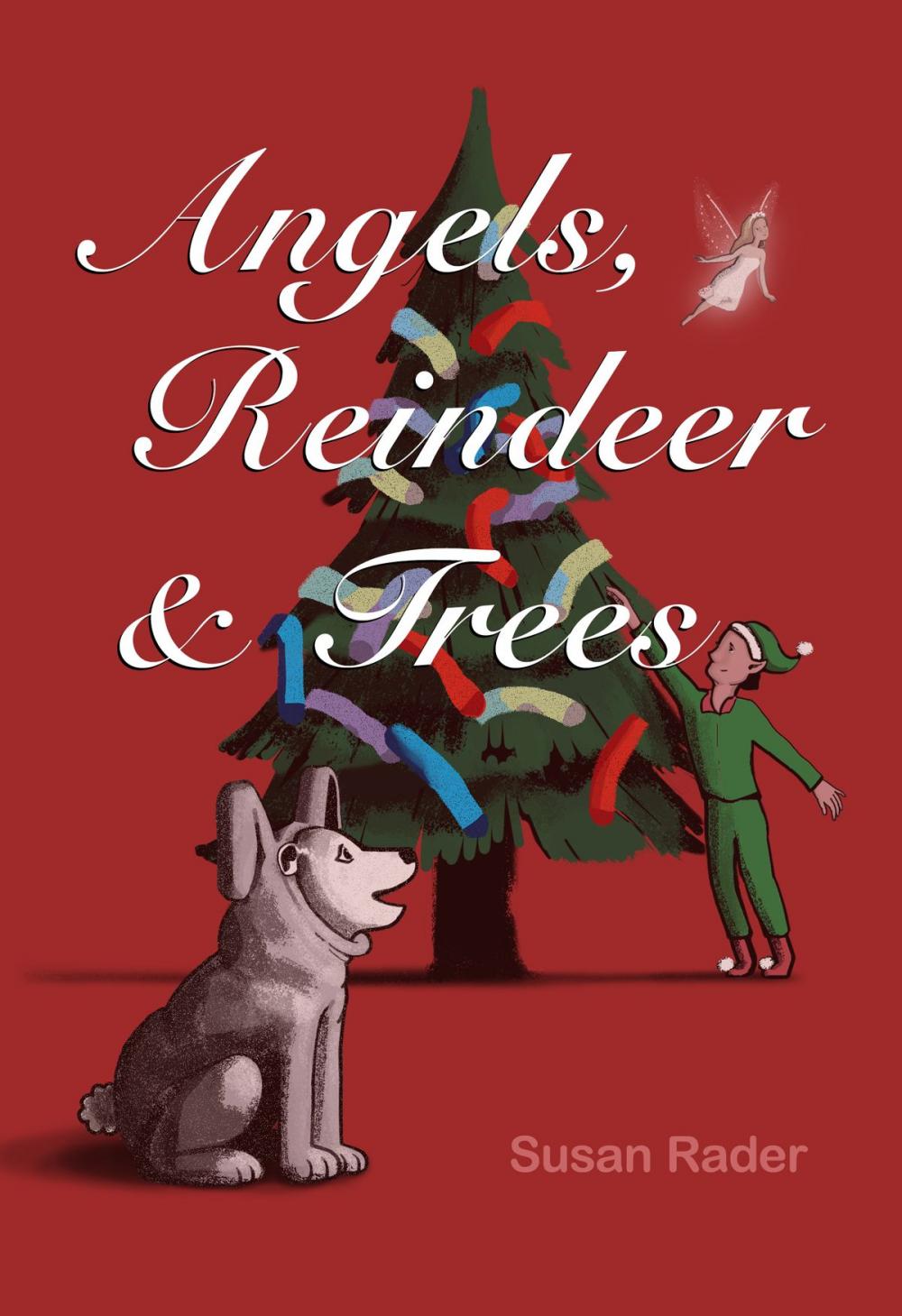 Big bigCover of Angels, reindeer & trees