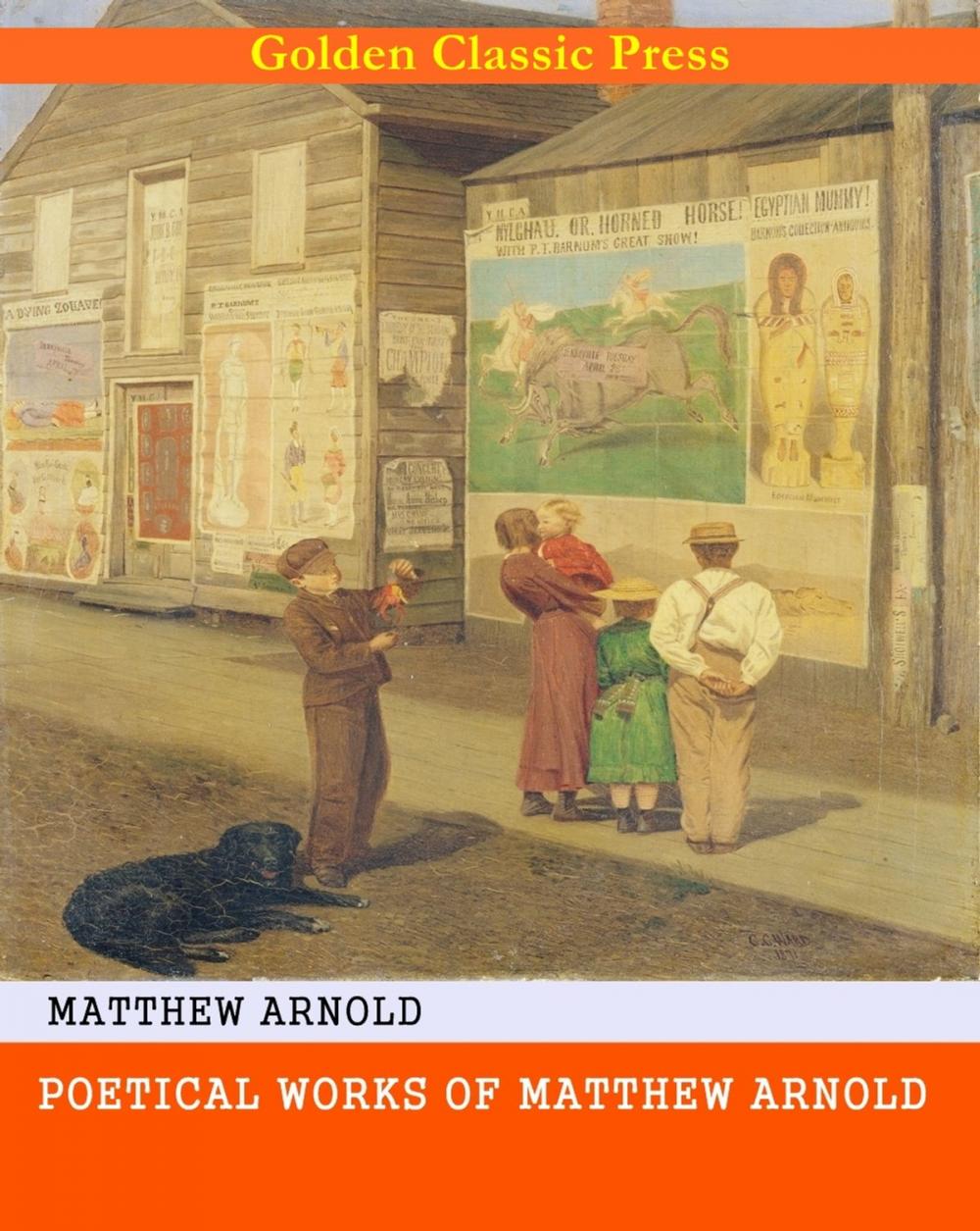 Big bigCover of Poetical Works of Matthew Arnold