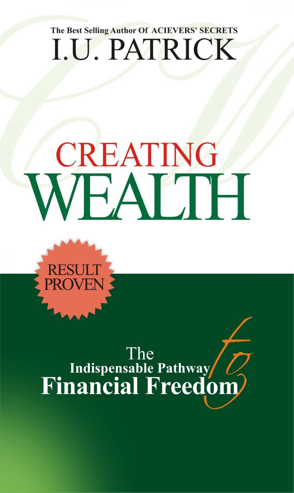 Big bigCover of CREATING WEALTH