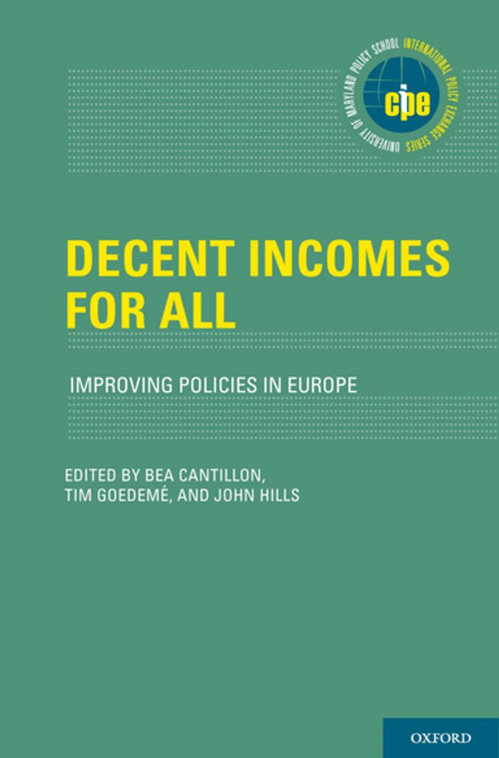 Big bigCover of Decent Incomes for All