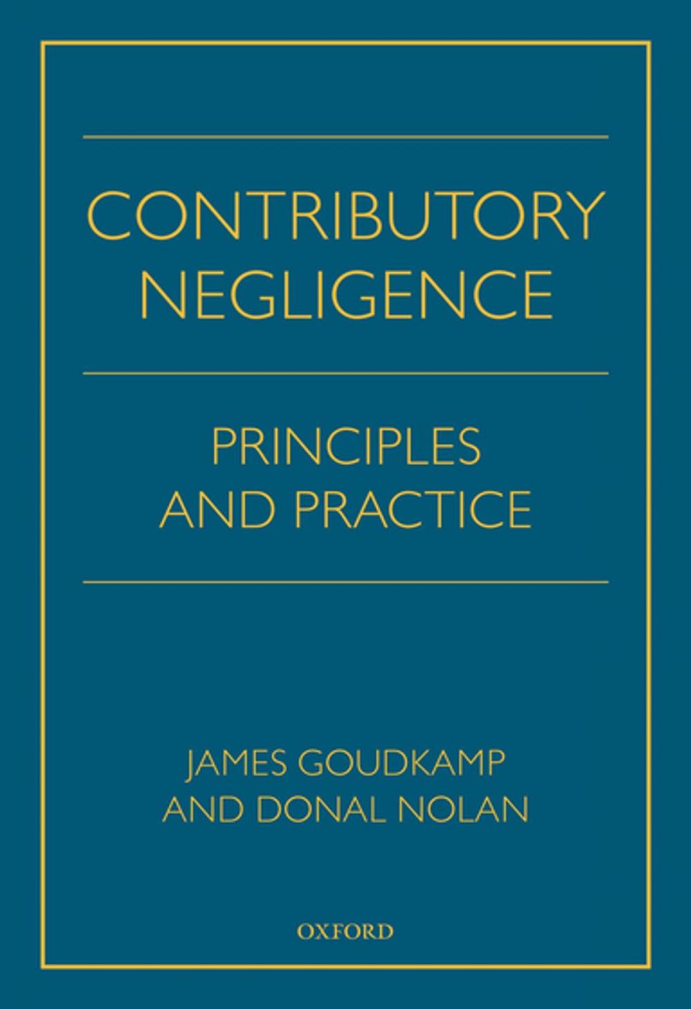 Big bigCover of Contributory Negligence