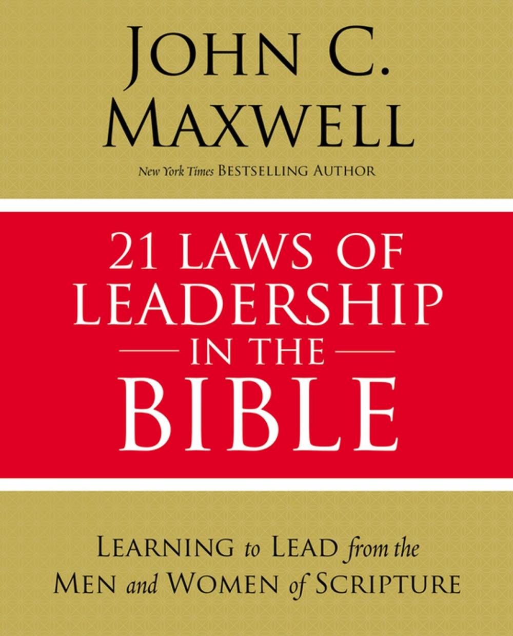 Big bigCover of 21 Laws of Leadership in the Bible