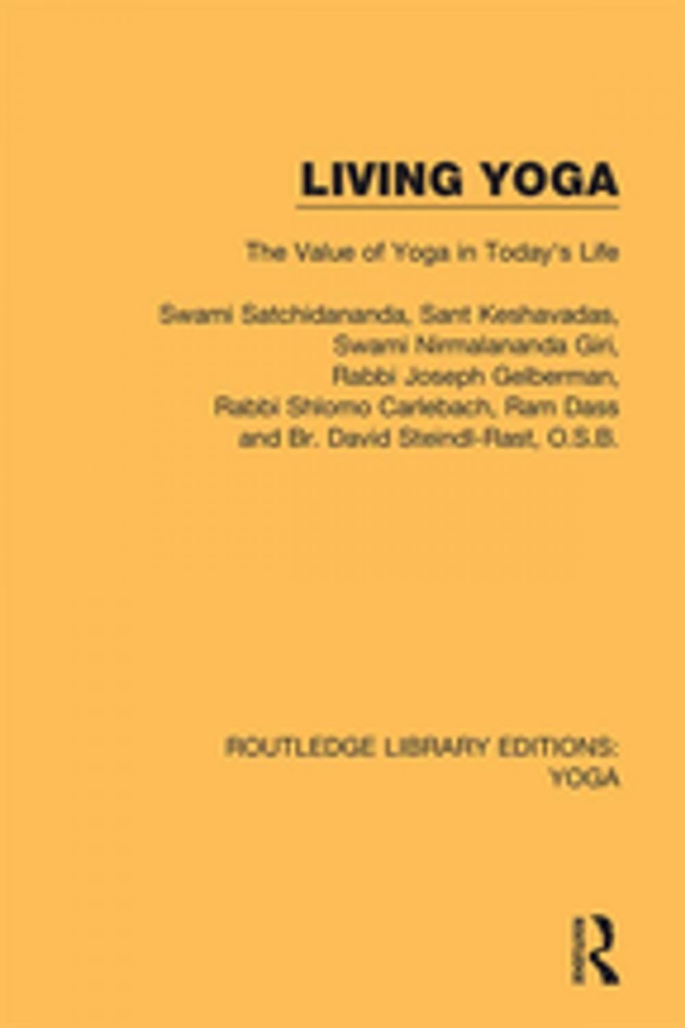 Big bigCover of Living Yoga