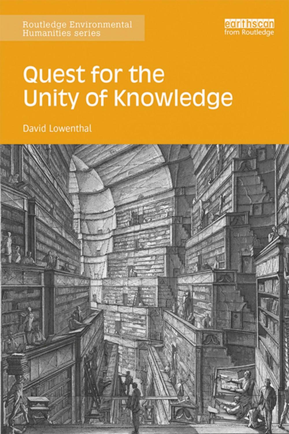 Big bigCover of Quest for the Unity of Knowledge