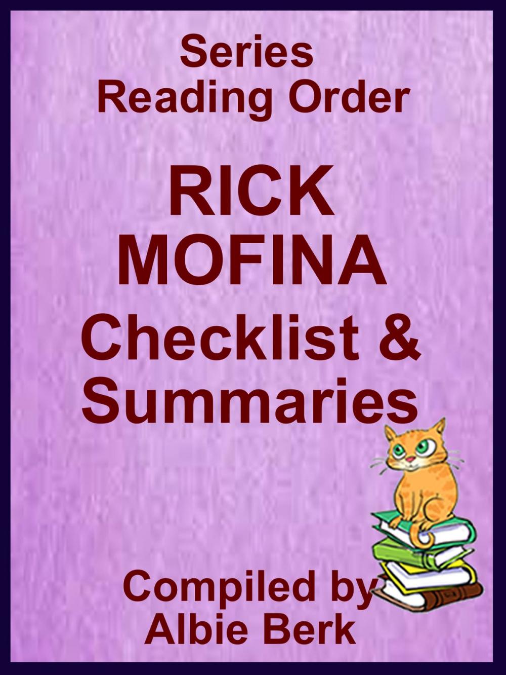 Big bigCover of Rick Mofina: Series Reading Order - Checklist & Summaries