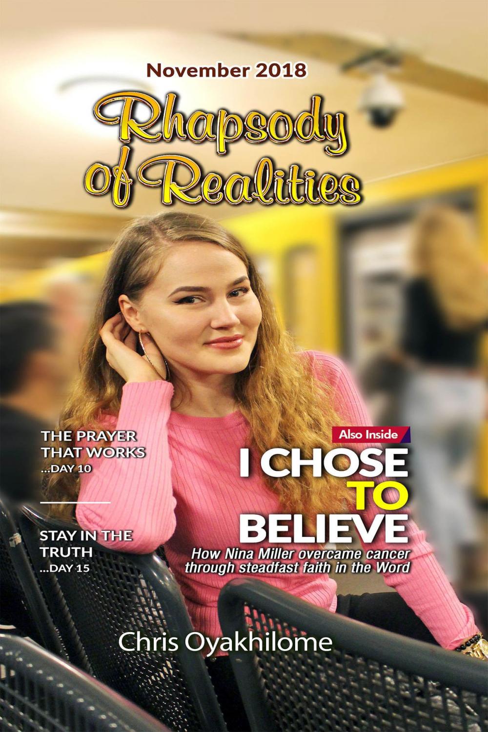 Big bigCover of Rhapsody of Realities November 2018 Edition