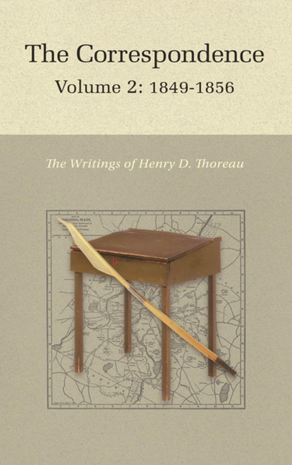 Big bigCover of The Correspondence of Henry D. Thoreau