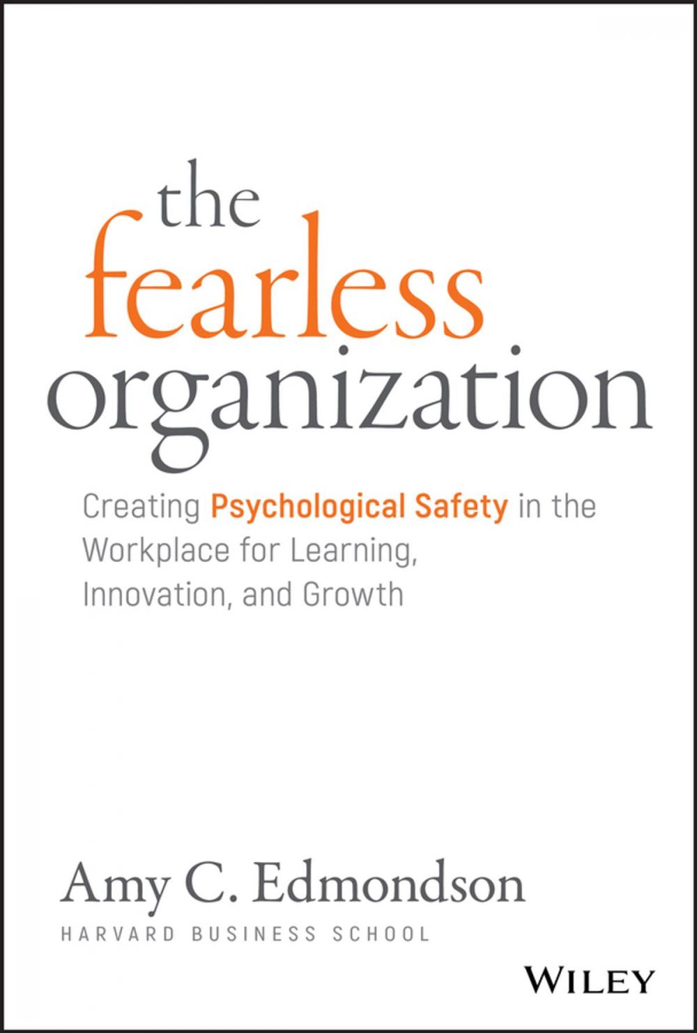 Big bigCover of The Fearless Organization