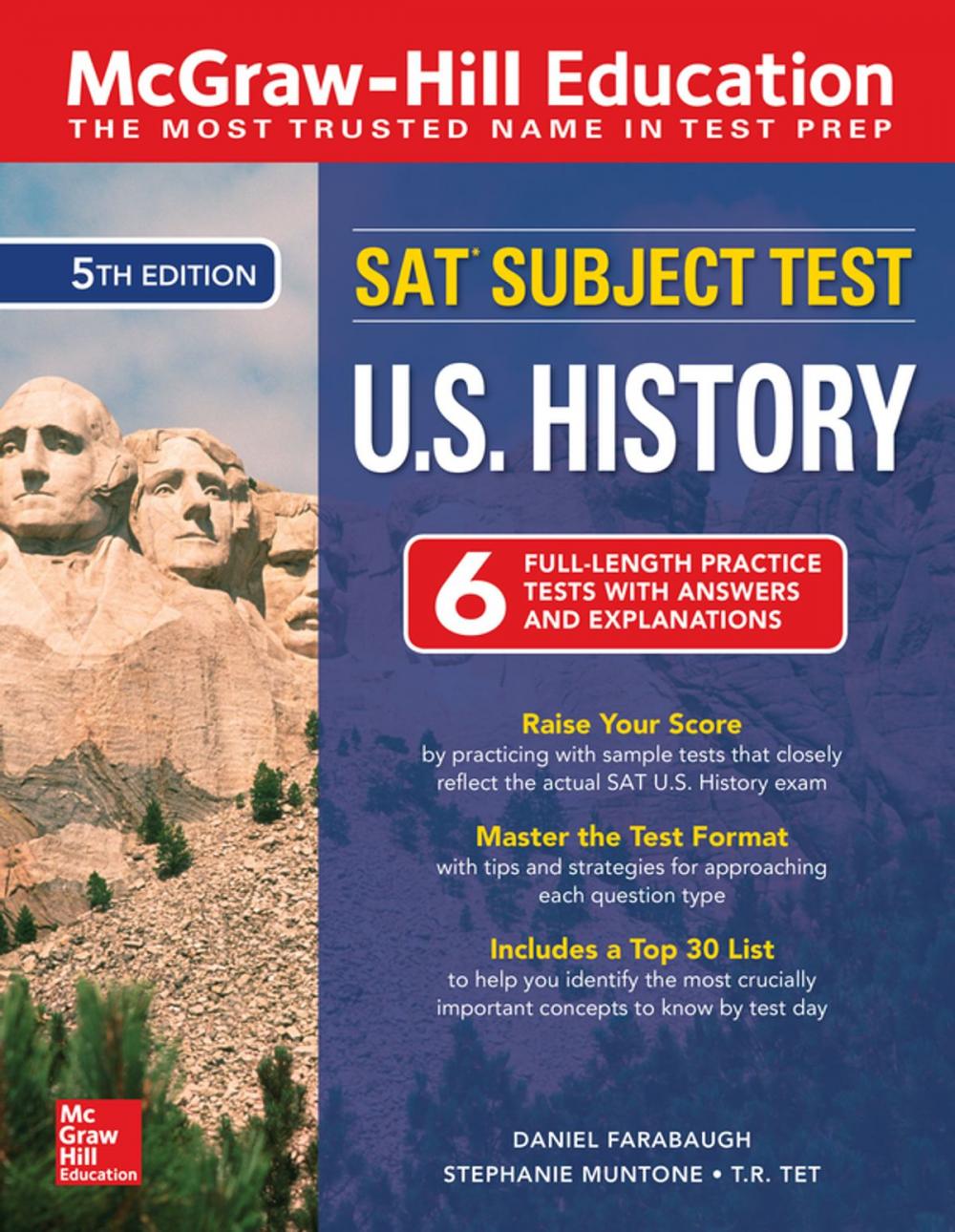 Big bigCover of McGraw-Hill Education SAT Subject Test U.S. History, Fifth Edition