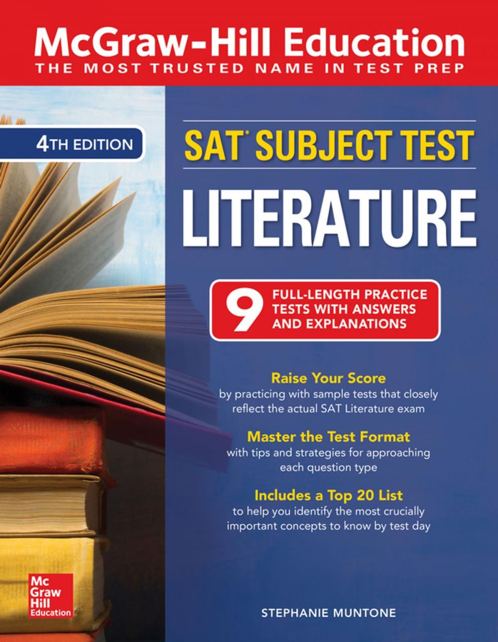 Big bigCover of McGraw-Hill Education SAT Subject Test Literature, Fourth Edition