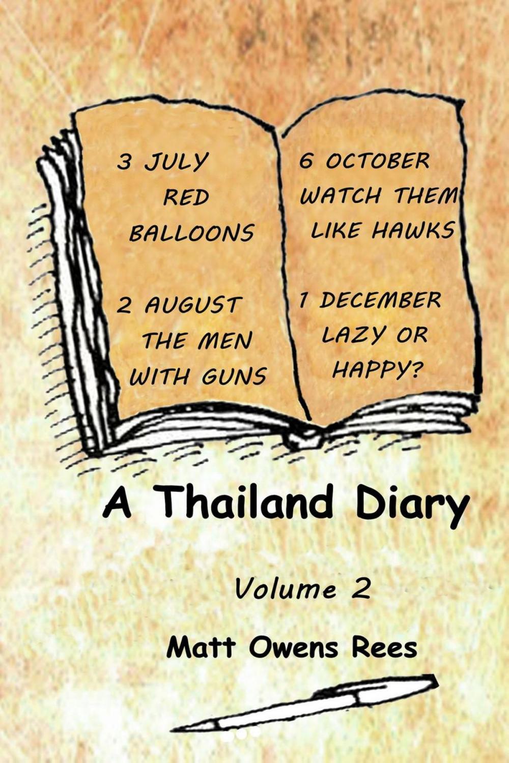 Big bigCover of A Thailand Diary: Volume 2