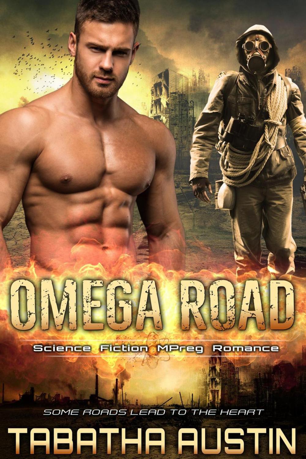 Big bigCover of Omega Road: Science Fiction Mpreg Romance