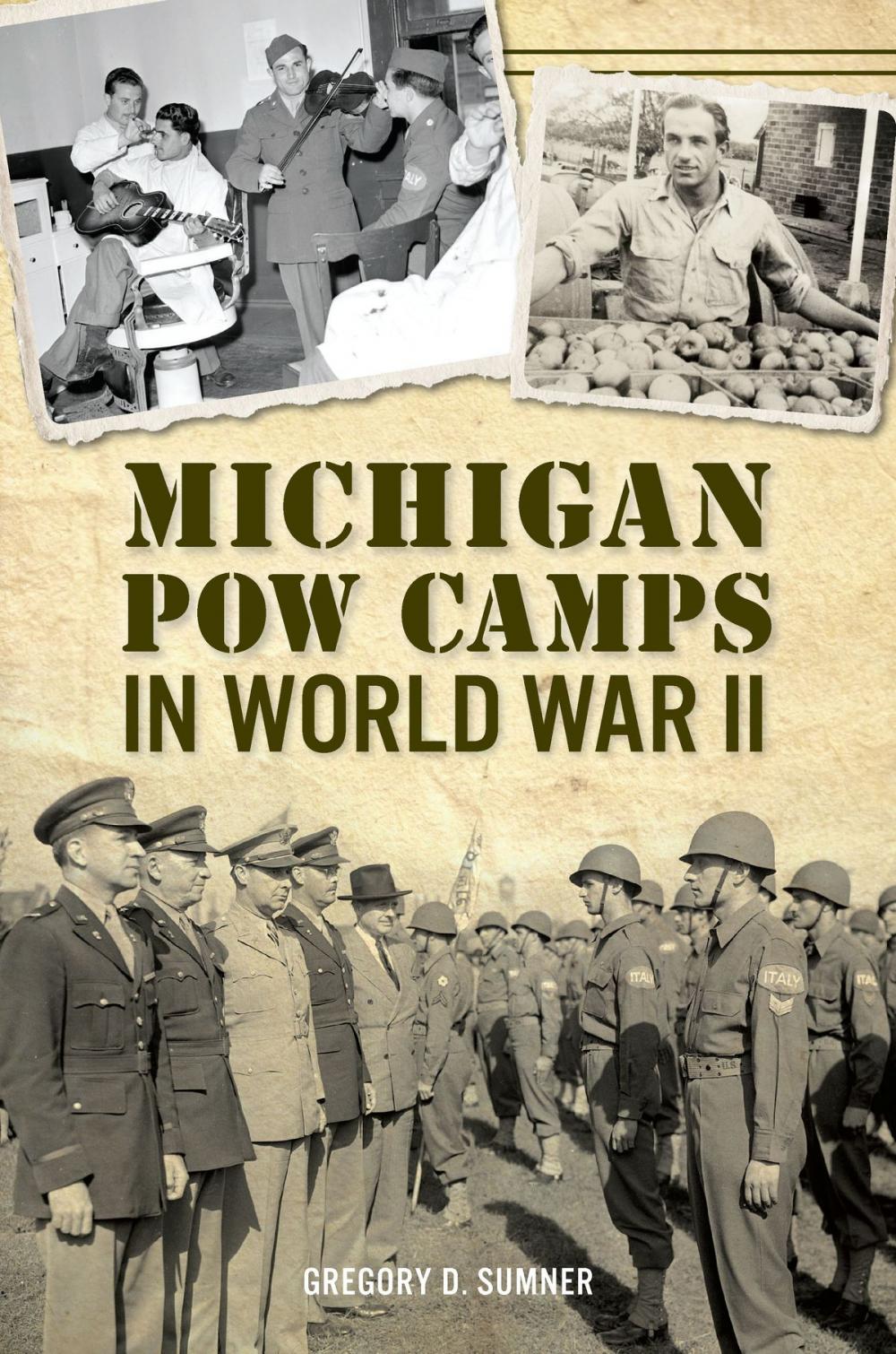 Big bigCover of Michigan POW Camps in World War II