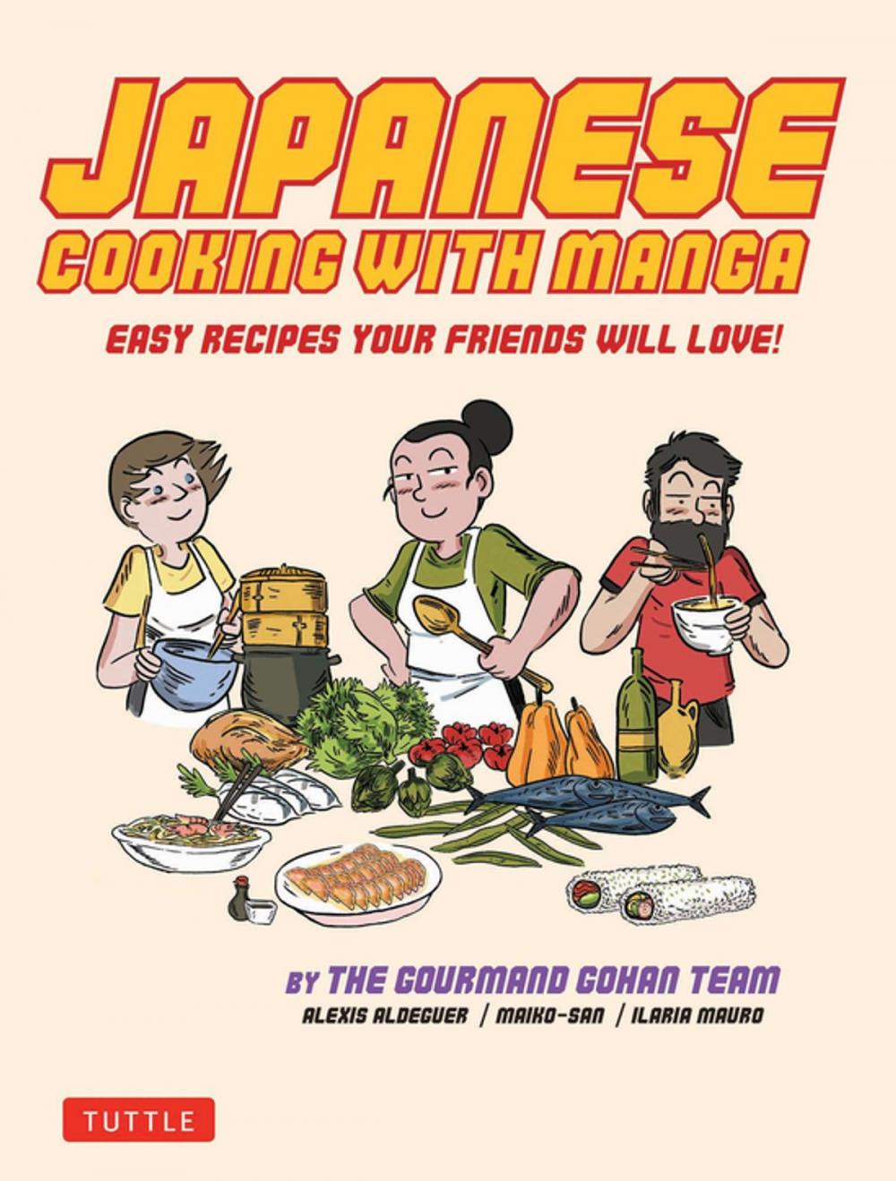 Big bigCover of Japanese Cooking with Manga