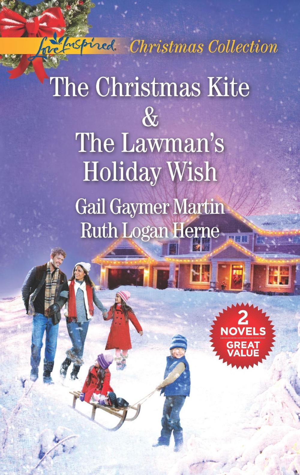 Big bigCover of The Christmas Kite and The Lawman's Holiday Wish