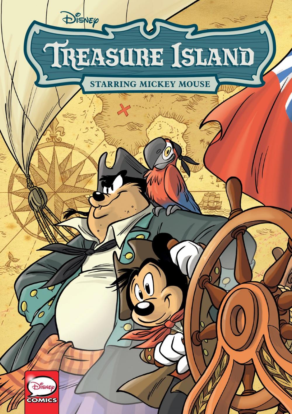 Big bigCover of Disney Treasure Island, Starring Mickey Mouse (Graphic Novel)